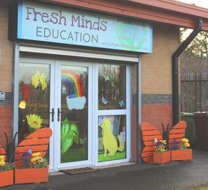 The front of the Fresh Minds Education's home base and heartSpace